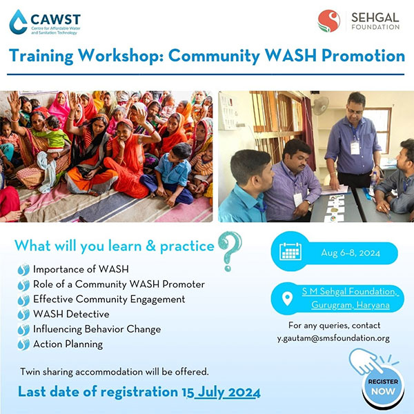 Training on Community Wash Promotion